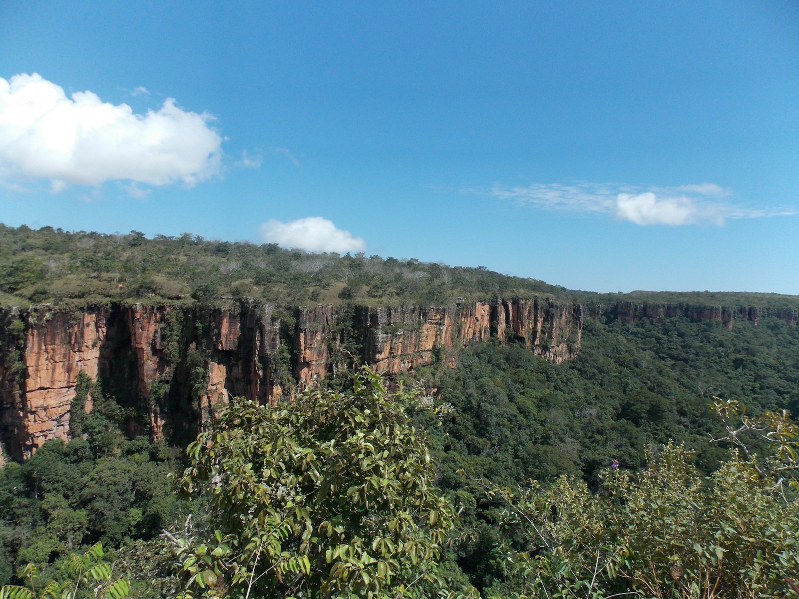 Paisagem da Chapada dos Guimarães, Mato Grosso