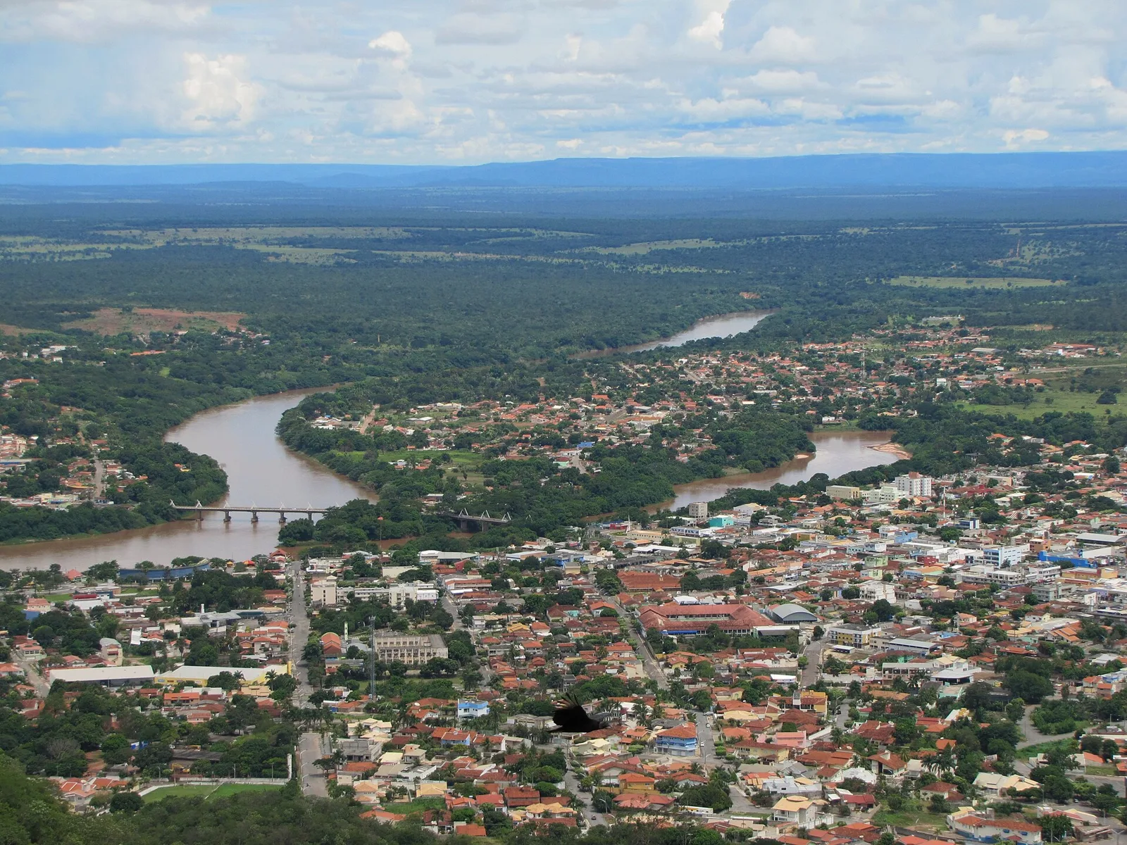 Vista de Barra do Garças, Mato Grosso