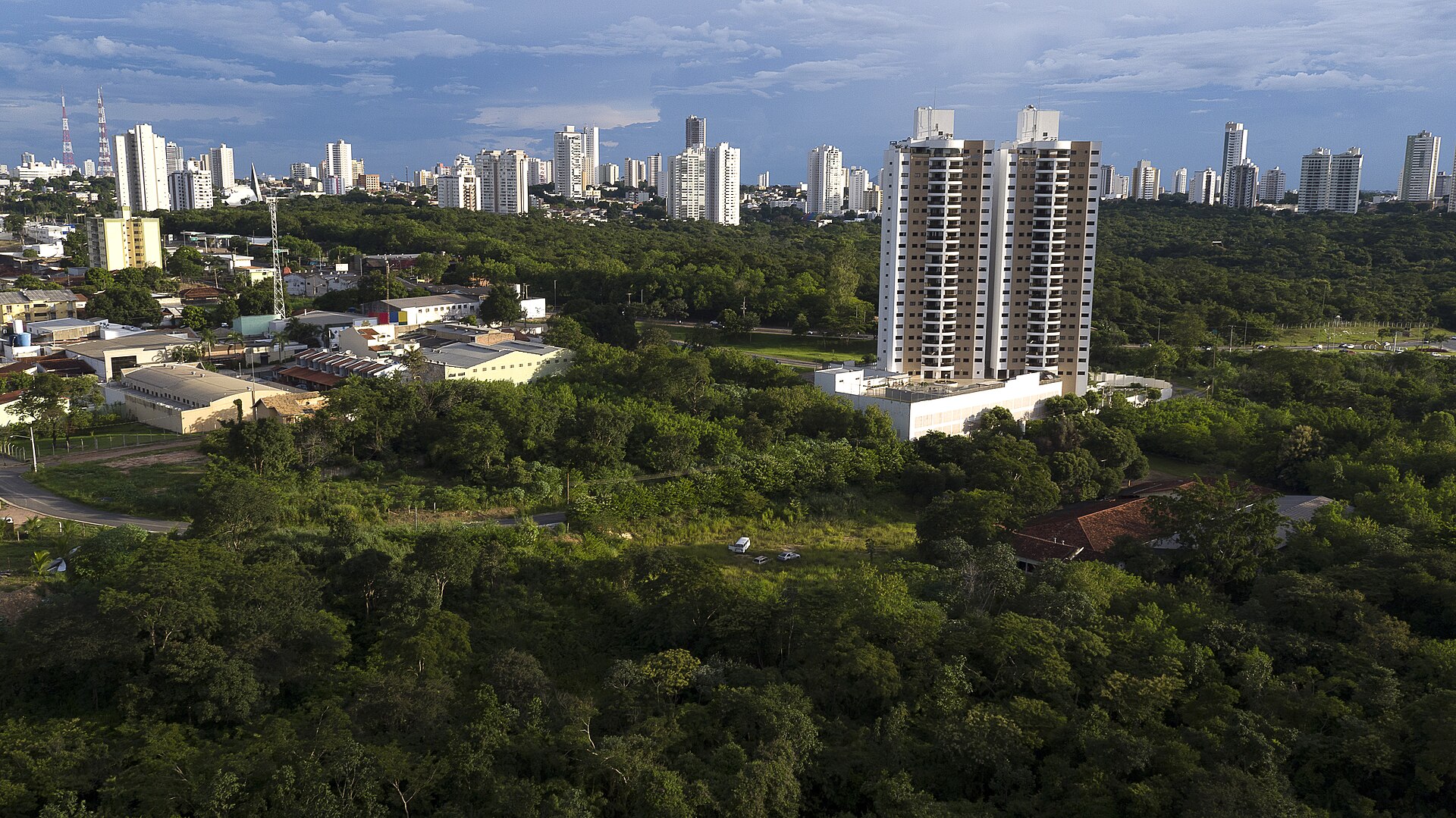 Vista aérea de Cuiabá, Mato Grosso