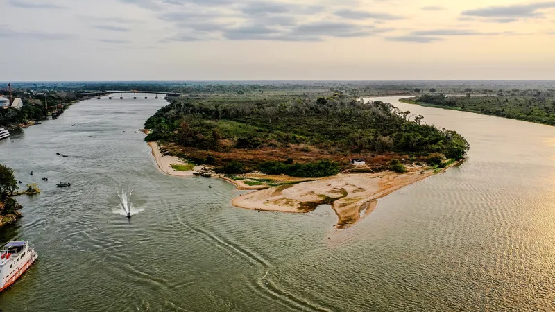 Vista de Cáceres, Mato Grosso